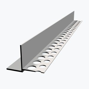 TEMPOLISTEL® B105 Transition profile for gypsum plasterboard false ceiling junction and demountable with one side to be plastered