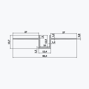 TEMPOLISTEL® A105 Hollow joint profile - Image 2