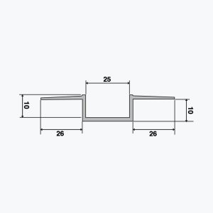 TEMPOLISTEL® A106 Hollow joint profile - Image 2
