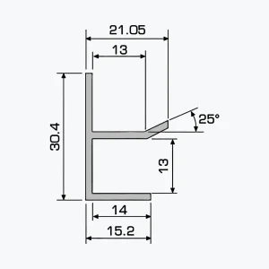 TEMPOLISTEL® A115 U-profile gypsum board - Image 2