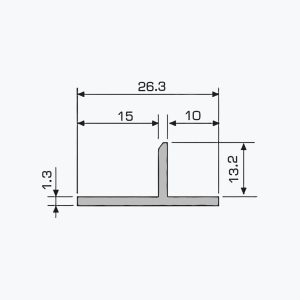 TEMPOLISTEL® A120 T-profile - Image 2