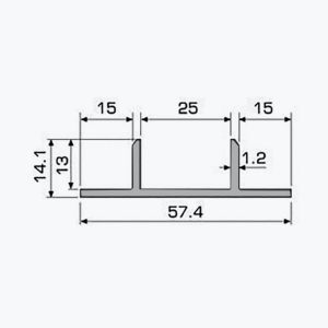TEMPOLISTEL® A121 Joint cover profile - Image 2