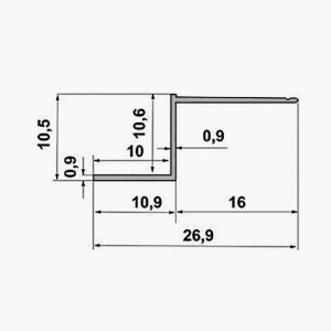 TEMPOLISTEL® A132 Hollow joint profile - Image 2